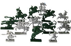 Фигурки воинов " Куликовская битва"  ― Avokado-toys.ru