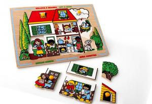 Дом доска с подсл.(ЛЭМ)  ― Avokado-toys.ru