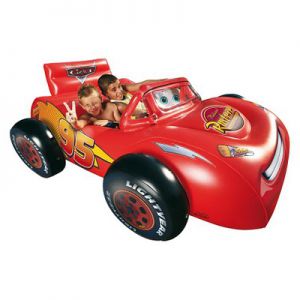 Надувная машинка для двоих "Тачки", 126х66 см ― Avokado-toys.ru