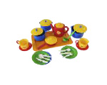 Хозяюшка (большой набор-14 предм., на подносе)  ― Avokado-toys.ru