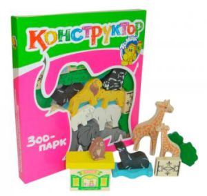 Конструктор Зоопарк 42 дет (Томск) ― Avokado-toys.ru