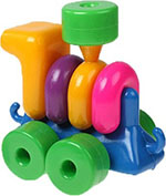 Паровозик "Радуга" ― Avokado-toys.ru