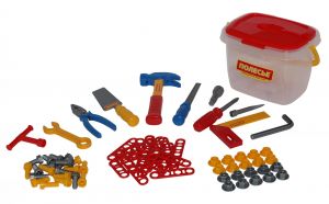 Набор инструментов №1 (72 элем. в ведёрке) ― Avokado-toys.ru