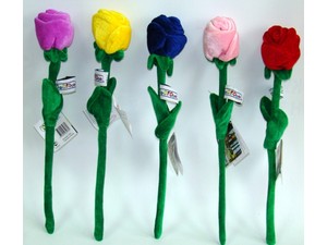 Цветок "Роза" 68 см. в асс. Da Di Doo Bags ― Avokado-toys.ru