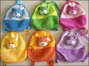Рюкзак "Мишка", 6 цветов в ассортименте Da Di Doo Bags ― Avokado-toys.ru
