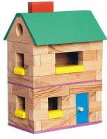 Домик двухэтажный с мансардой (Везунчик) ― Avokado-toys.ru