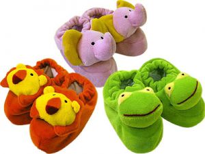 Мягкая игрушка "Тапочки-зверушки" LUIIABABY ― Avokado-toys.ru