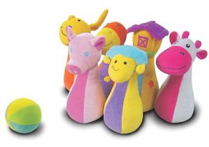 Кегли для малышей LUIIABABY ― Avokado-toys.ru