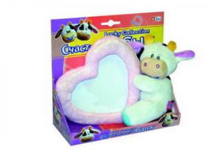 Коровка с рамкой "Сердечко" LUIIABABY ― Avokado-toys.ru