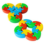 Конструктор-пазл "Кроха" 24 элемента  ― Avokado-toys.ru