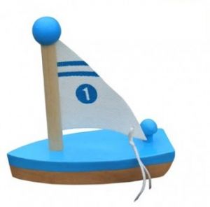 Лодочка с надувным парусом ― Avokado-toys.ru