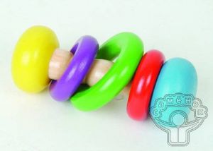 Погремушка Гантель (НИ)  ― Avokado-toys.ru