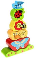Пирамидка Букашки ― Avokado-toys.ru