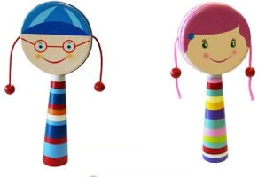 Барабан "Девочка и мальчик " ― Avokado-toys.ru