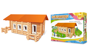 Деревян конструктор Брёвнышки 203 дет. ― Avokado-toys.ru