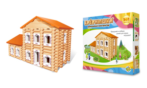 Деревян конструктор Брёвнышки 262 дет ― Avokado-toys.ru
