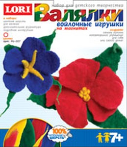 Игрушки на магнитах Цветы