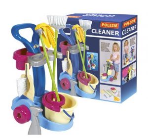 Набор "Чистюля" на тележке ― Avokado-toys.ru
