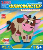 Аппликация из флиса Коровка  LORI
