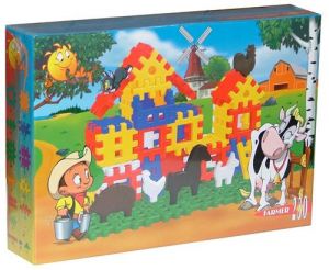 Конструктор Фермер - 230 (в коробке) ― Avokado-toys.ru