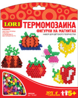 Фигурки на магнитах из термомозаики Овощи