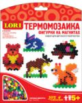 Фигурки на магнитах из термомозаики Лесные зверята