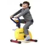 Велотренажер механический детский с компьютером   